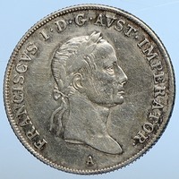 Châtelaine En Argent Massif 19ème Siècle - 20 Kreuzer Autriche Ferdinand 1er - Occasion