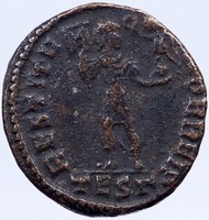 VALENS w Christian Chi-Rho Standard 364AD Authentic Ancient Roman