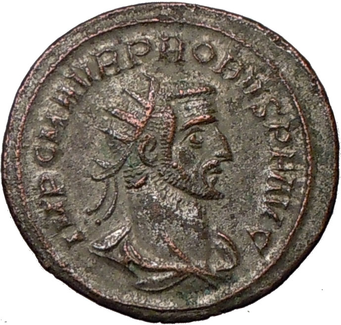 PROBUS 276AD Authentic Ancient Roman Coin JUPITER  