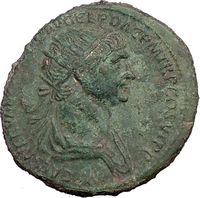   Dupondius Genuine Authentic Ancient Roman Coin ROME Good Luck  