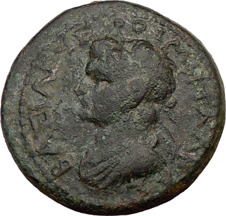 CALIGULA & King RHOMETALCES III 38AD Authentic Genuine Ancient Roman 