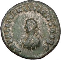 LICINIUS II Roman Caesar 321AD Rare Authentic Ancient Coin GATE  