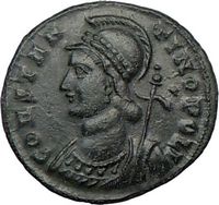 CONSTANTINE I the Great Founds CONSTANTINOPLE 330AD Authentic Ancient 