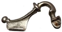 Fibula 100BC Quality Authentic Ancient SILVER Roman Clothes Fastener 