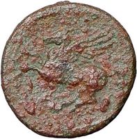 Syracuse SICILY317BC Agathocles Apollo Pegasus Winged Horse Ancient 