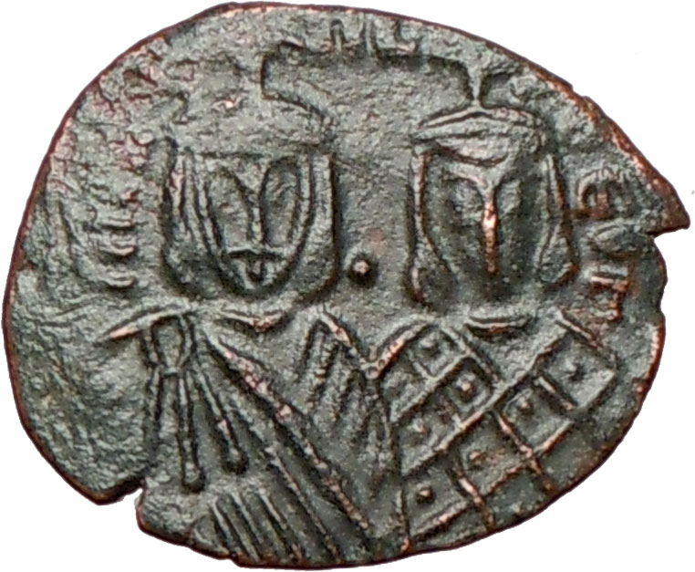 Michael II, the Amorian & Theophilus 821AD Syracuse Mint Ancient 