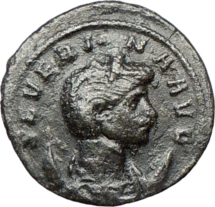  of Aurelian 275AD Silvered Ancient Roman Coin Concordia Harmony