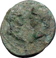 Nero Statilia Messalina 66AD Hypaepa Lydia Ancient Roman Coin Artemis