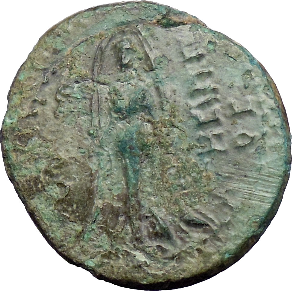 NERO & STATILIA MESSALINA 66AD Hypaepa Lydia Ancient Roman Coin Artemis ...