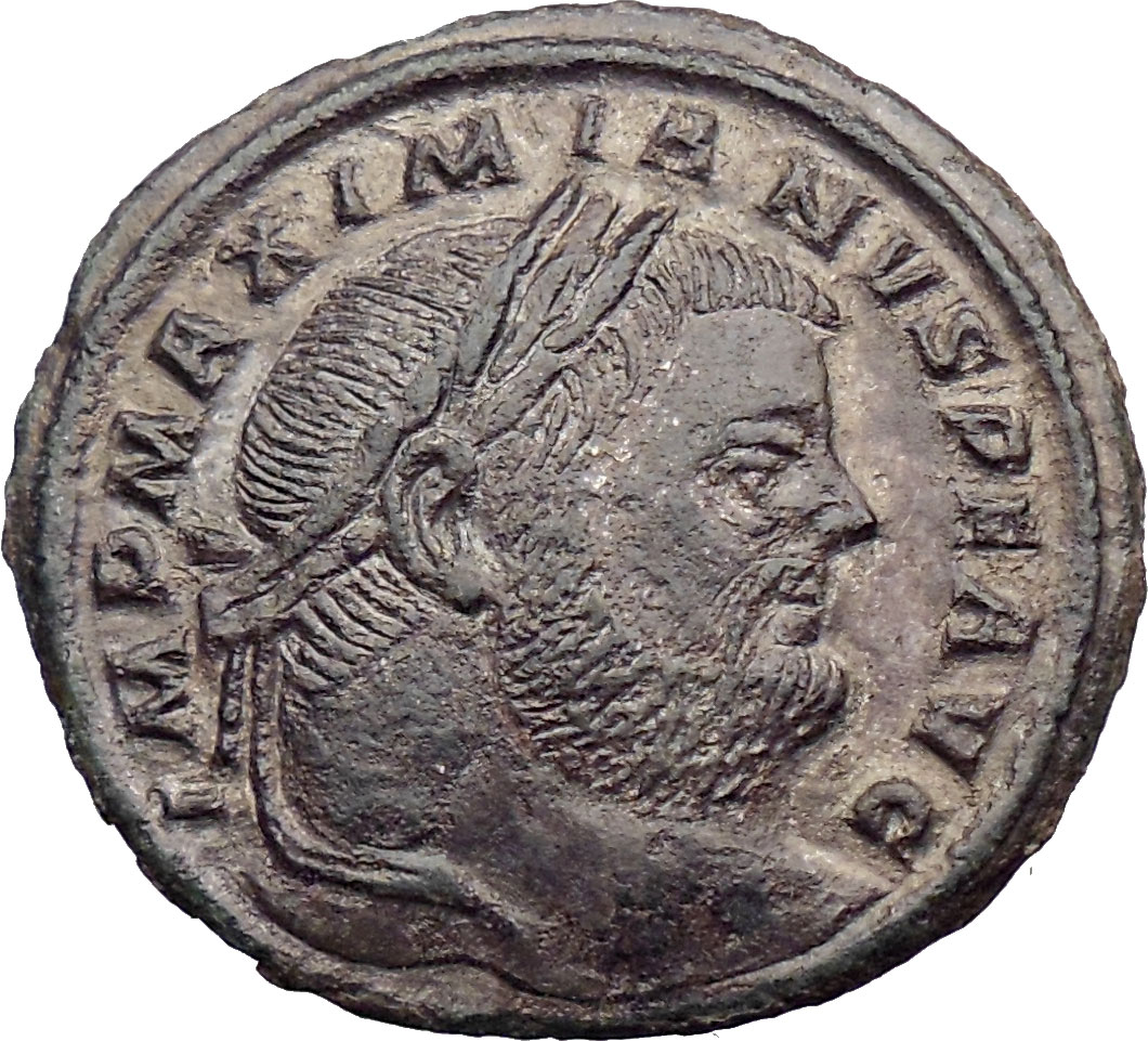 Maximian 300AD Large Roman Coin Juno Moneta Protectress of funds Wealth ...