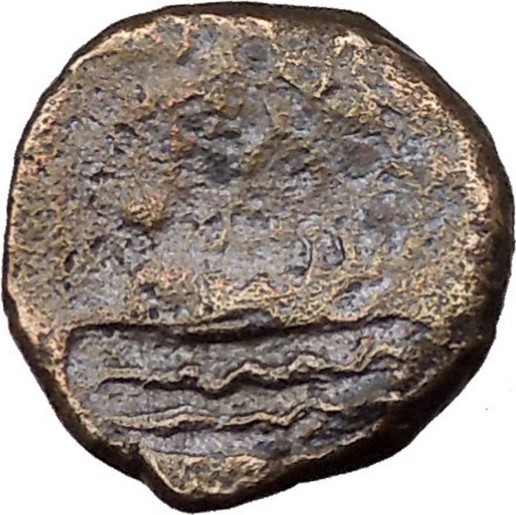 ARADOS in PHOENICIA 4thCenBC Merman Triton Galley RARE Ancient Greek ...