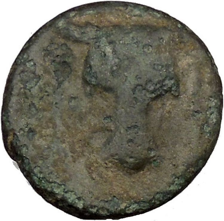 Eretria Euboea under SPARTA 2ndCenBC Lakedaimon Ancient Greek Coin i38257