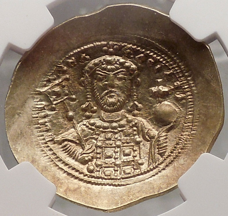 MICHAEL VII Ducas 1071AD Gold Jesus Christ Ancient Byzantine Coin ...