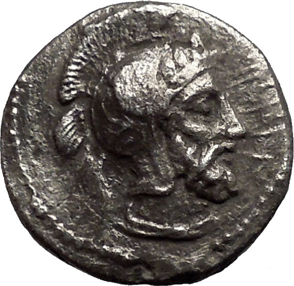 TARSOS Silver Greek Coin SATRAP DATAMES of CILICIA CAPPADOCIA 384BC ...