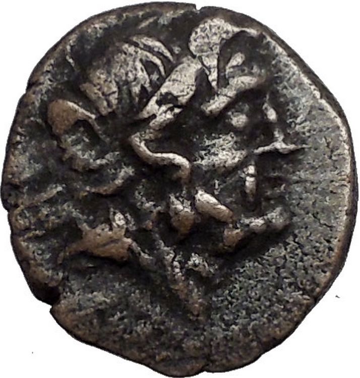 HALICARNASSUS CARIA 2-1CnBC Poseidon Trident Authentic Ancient Greek ...