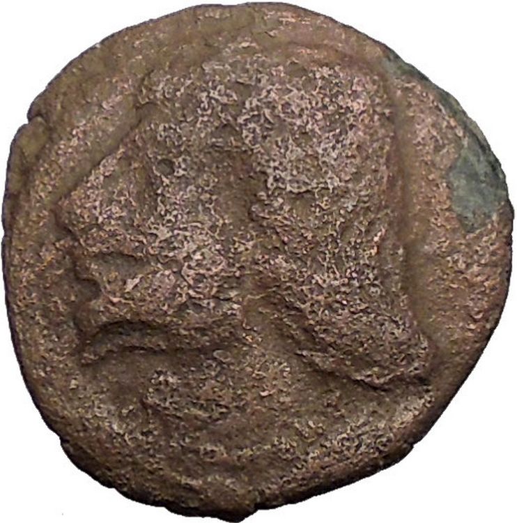 Central Asia Western SOGNDIANA Bukhara 400AD Rare Ancient Coin Altar i56287