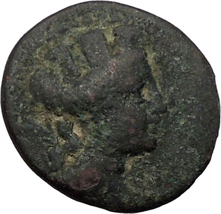 Arados in Phoenicia 176BC Tyche Galley Poseidon Athena Ancient Greek ...