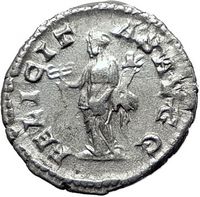 SEPTIMIUS SEVERUS 193AD Silver Authentic Ancient Roman Coin Felicitas ...