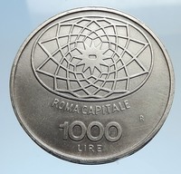 1970年イタリア首都ローマ100周年1000リラ記念銀貨 PCGS高鑑定 i74275r.jpg