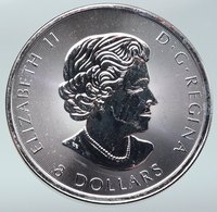 2016 CANADA UK Queen Elizabeth II SNOWY GYRFALCON 1 1/2 OZ Silver